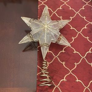 Beautiful Star Christmas Tree Top - Exquisite Detail
